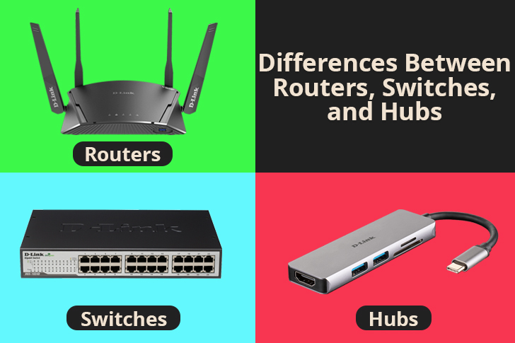 Hub, Switch, & Router Explained - What's the difference? 